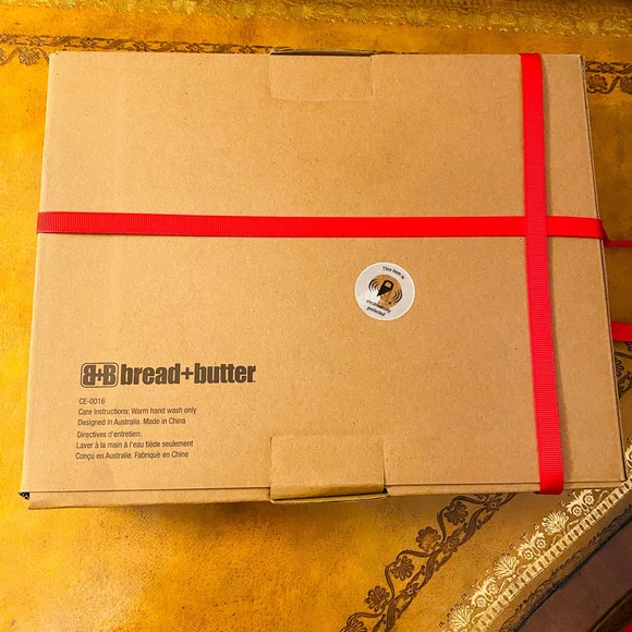 Bread & Butter Acacia Wood 5 Piece Cheese Set Gift Set NEW Rustic Farmhouse - Picture 3 of 6